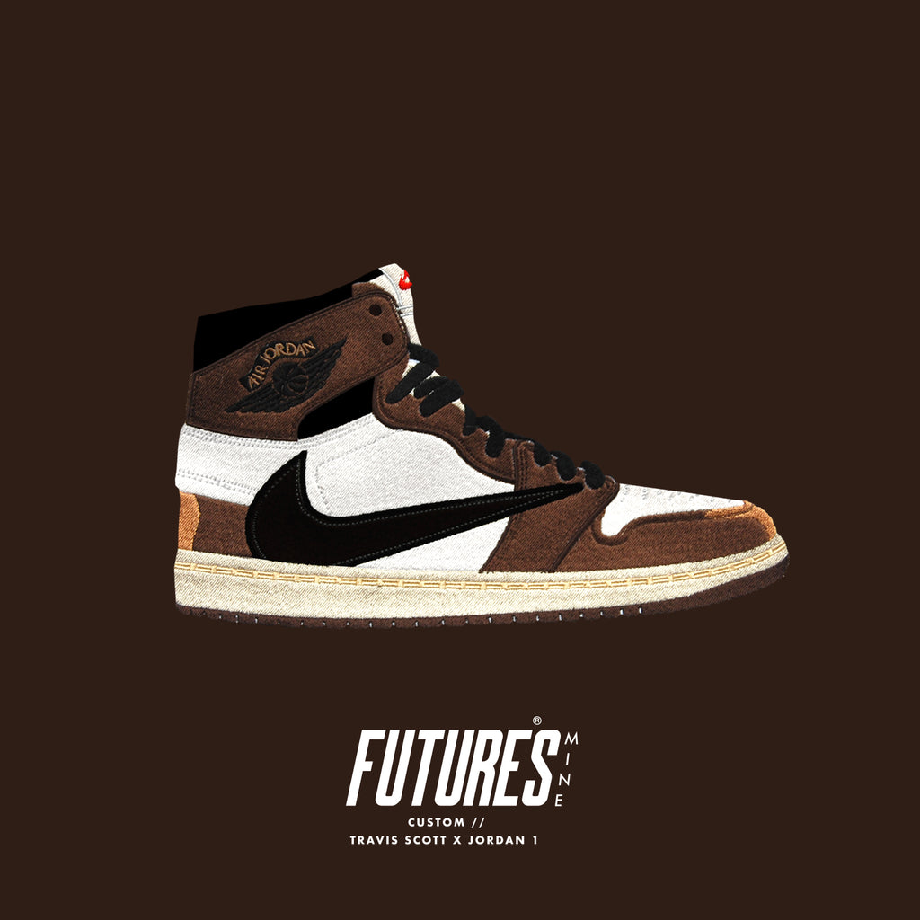Custom 'Travis Scott X Jordan 1